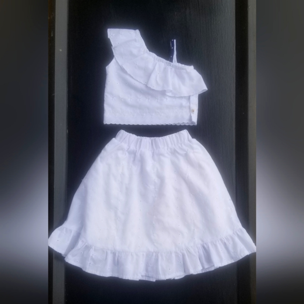 Handmade outfit maxi skirt and top 3T